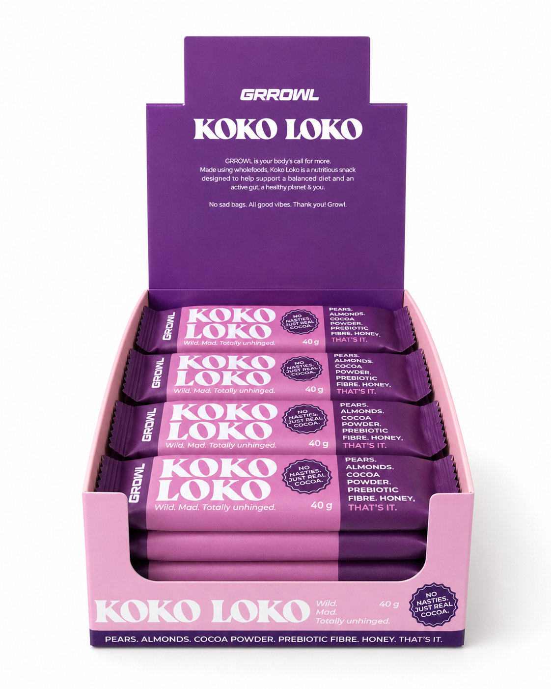 GRROWL Koko Loko Fruit Bar